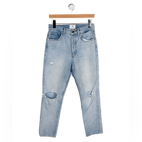 $229 ANINE BING SONYA JEANS REDONE LEVIS FREE PEOPLE MOTHER SUPERIOR CANDICE 27 - Picture 4 of 11